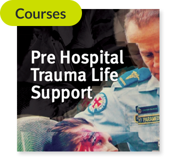 image from the PHTLS face-to-face course delivered by Clinical Skills Development Service