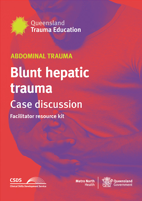 Cover image of Blunt hepatic trauma