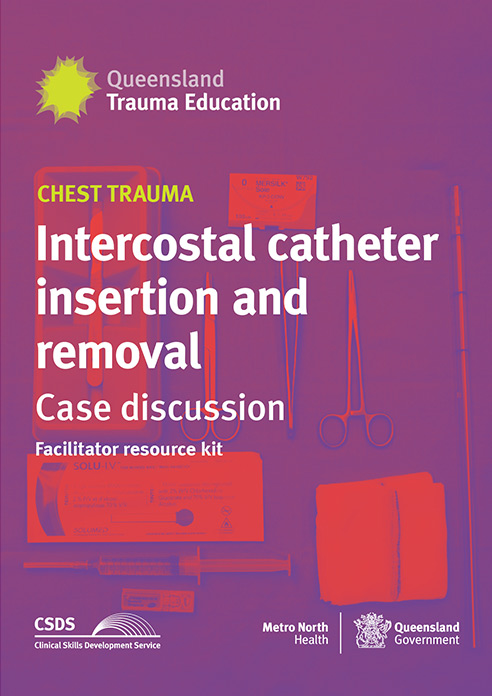 Cover image of Intercostal catheter insertion and removal