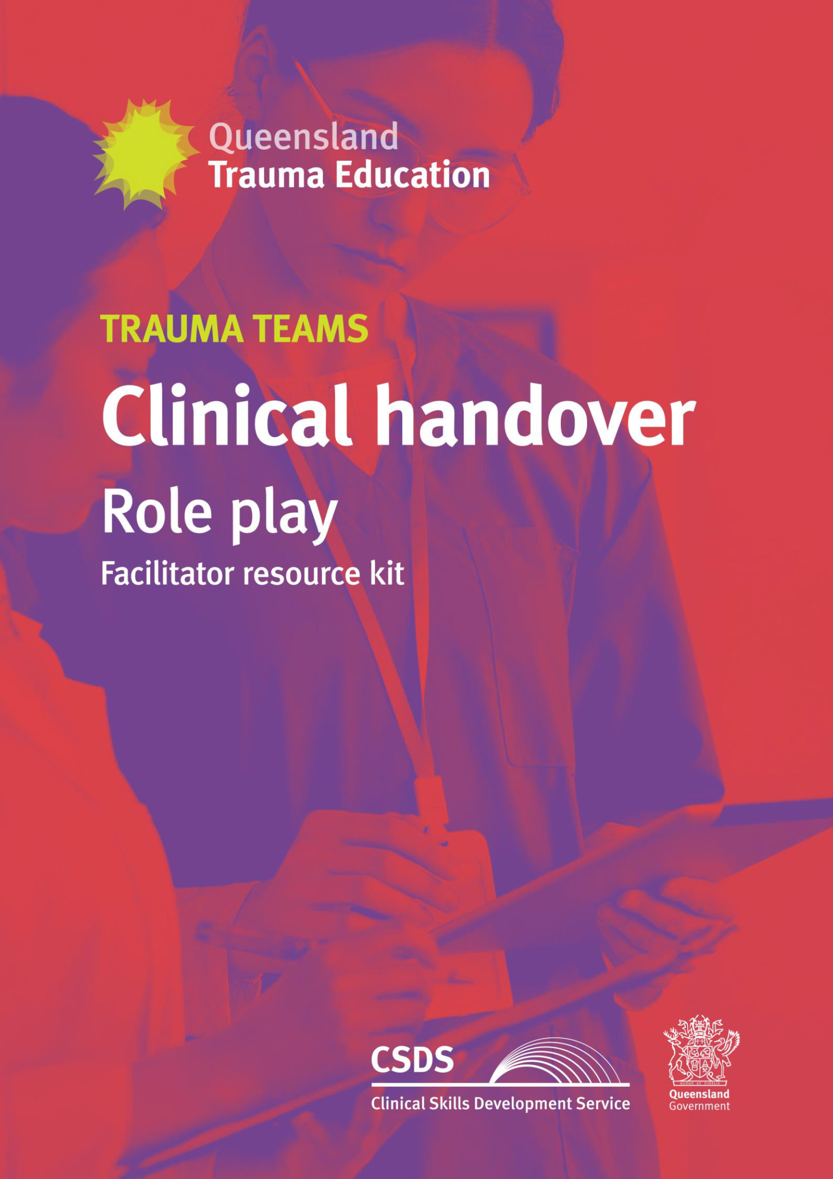 Cover image of Clinical handover