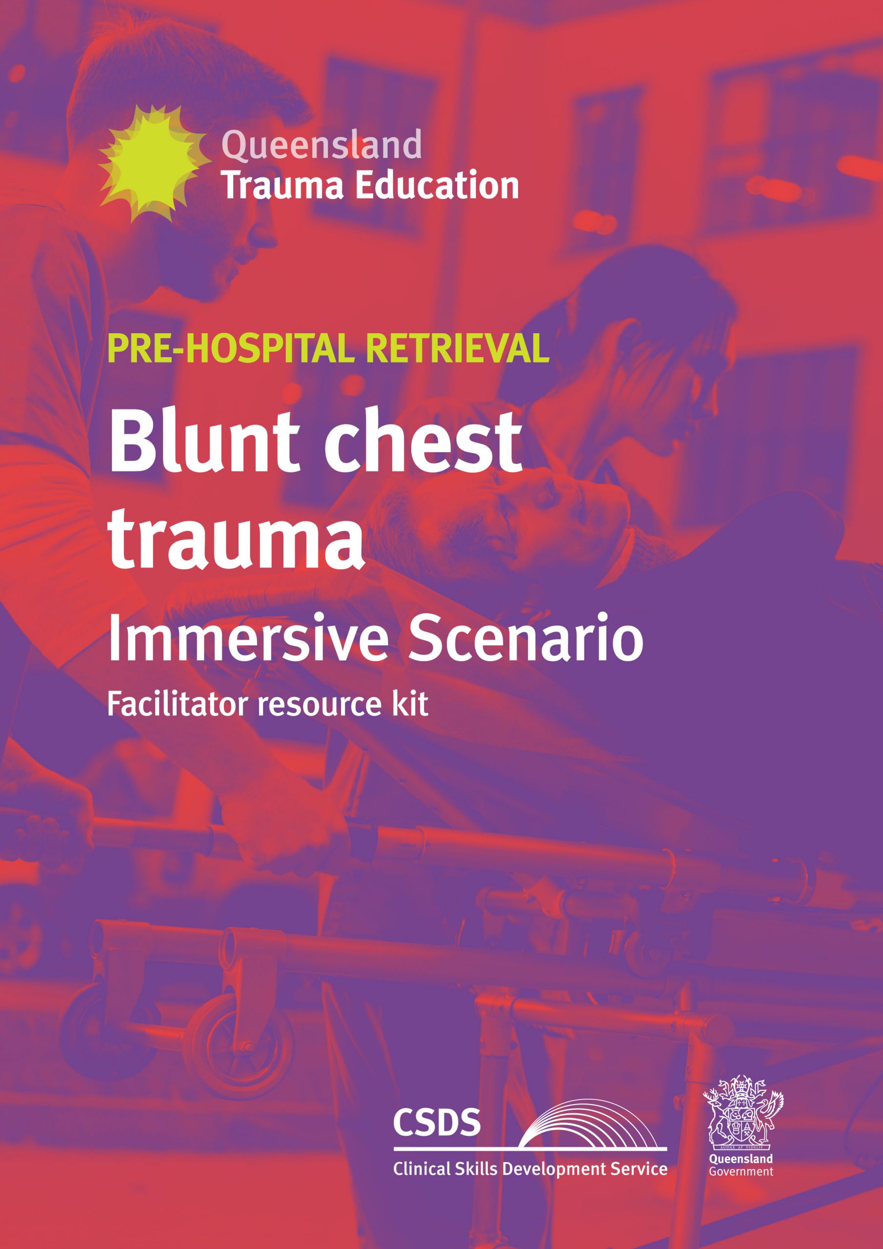 Cover image of Blunt chest trauma