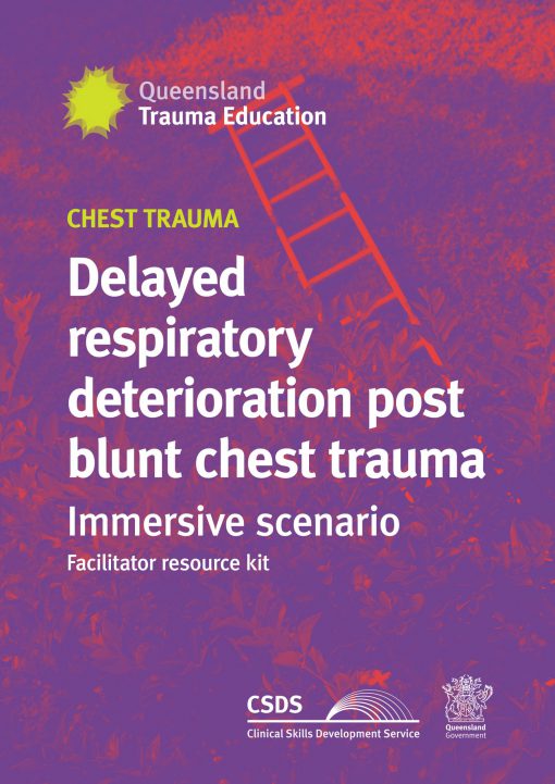 Cover image of Delayed respiratory deterioration post blunt chest trauma