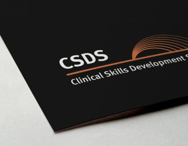CSDS logo on paper