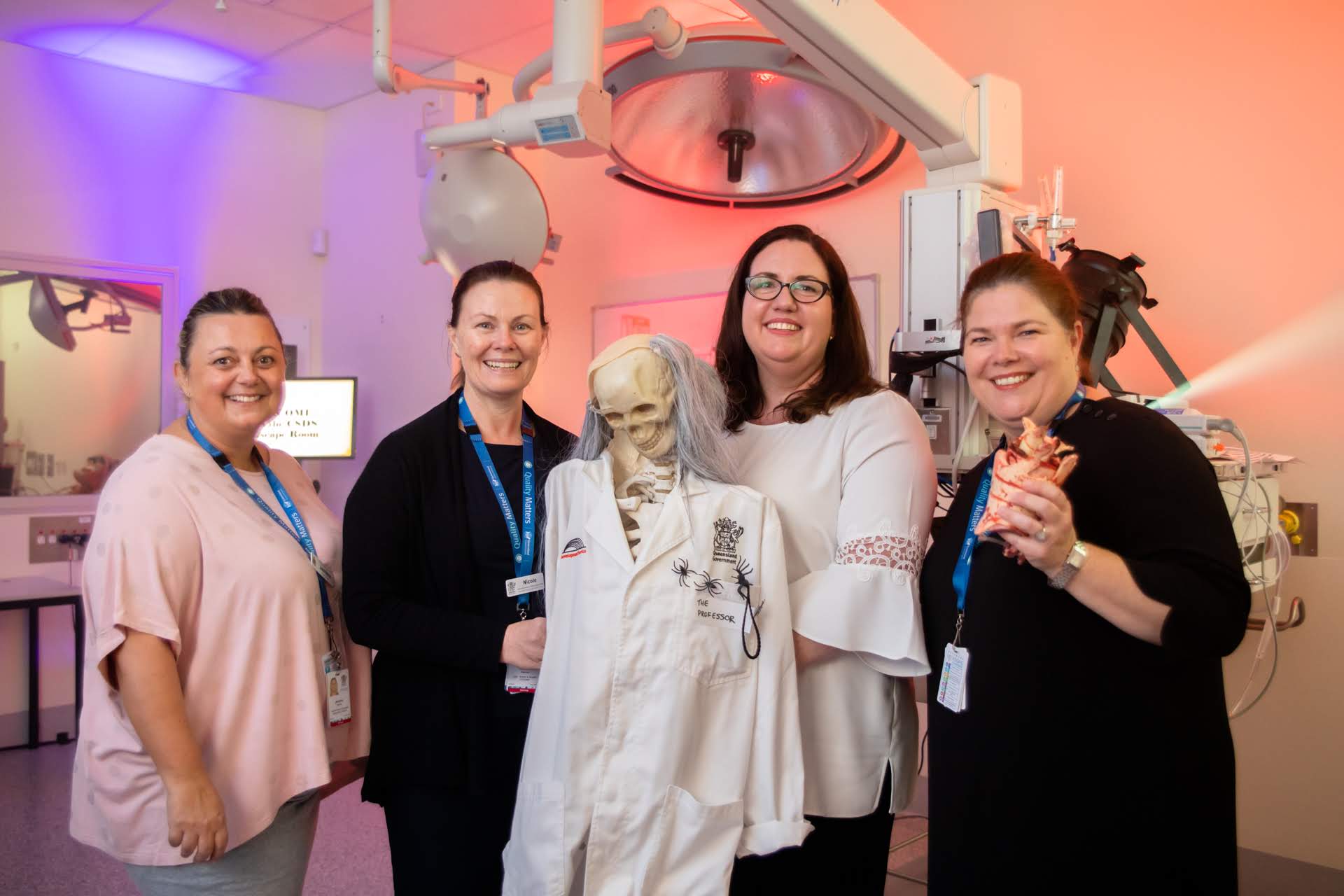 Escape room team at Healthcare Simulation Week 2019