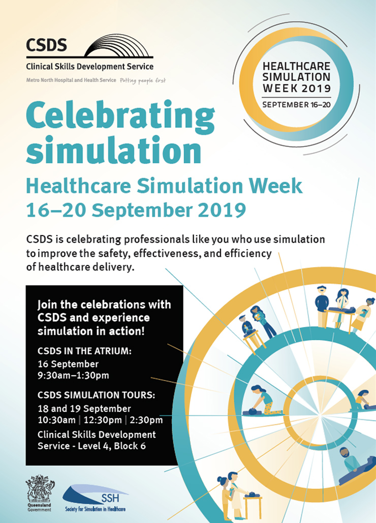 CSDS HcSimWeek19 flyer